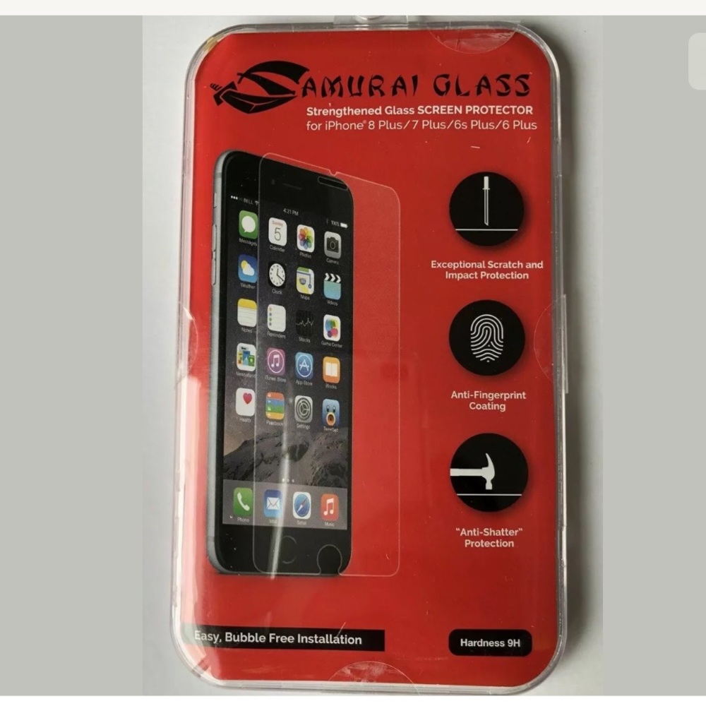 iPhone 8Plus/7Plus/6Plus/6sPlus glass protector